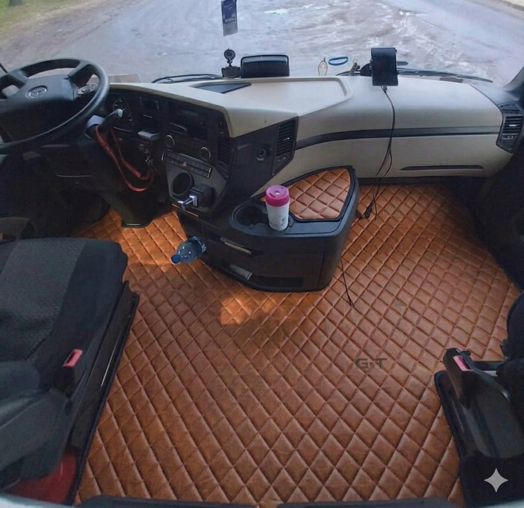 QUILTED RUGS MERCEDES ACTROS MP 4 2011R AND MP 5 AFTER 2019 SOLOSTAR SALON
