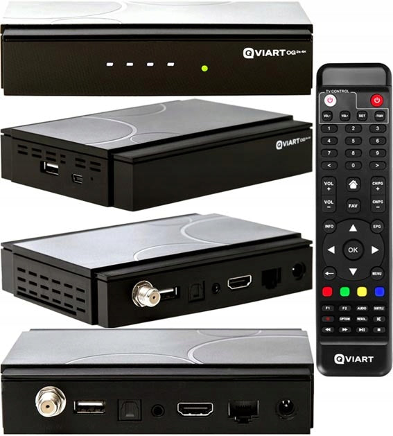 QVIART OG2S 4K LINUX ENIGMA2 OSCAM CCCAM NETFLIX IPTV OPENATV 7.3