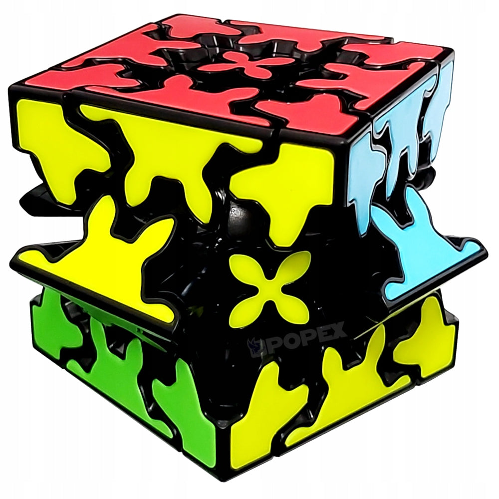 QYToys GEAR 3x3 COG CUBE + STAND GIFT BIRTHDAY HOLIDAY Manufacturer code Kostka Gear 3x3 + Podstawka