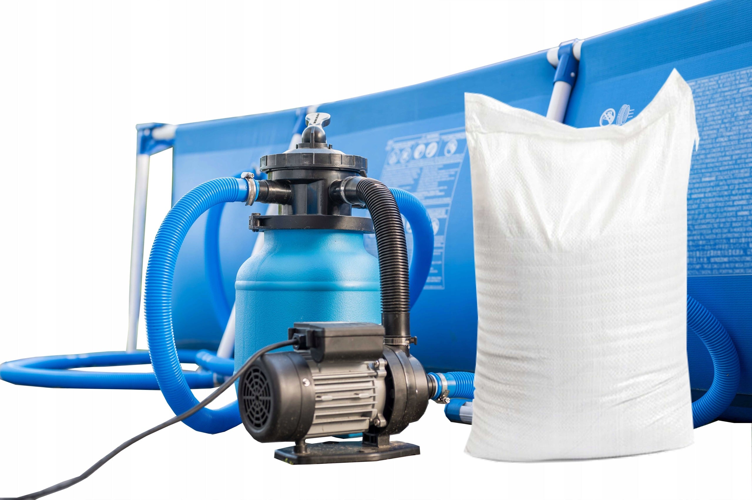 Quartz filter sand FOR SAND POOL PUMP 0,5-1,2 20 kg PZH