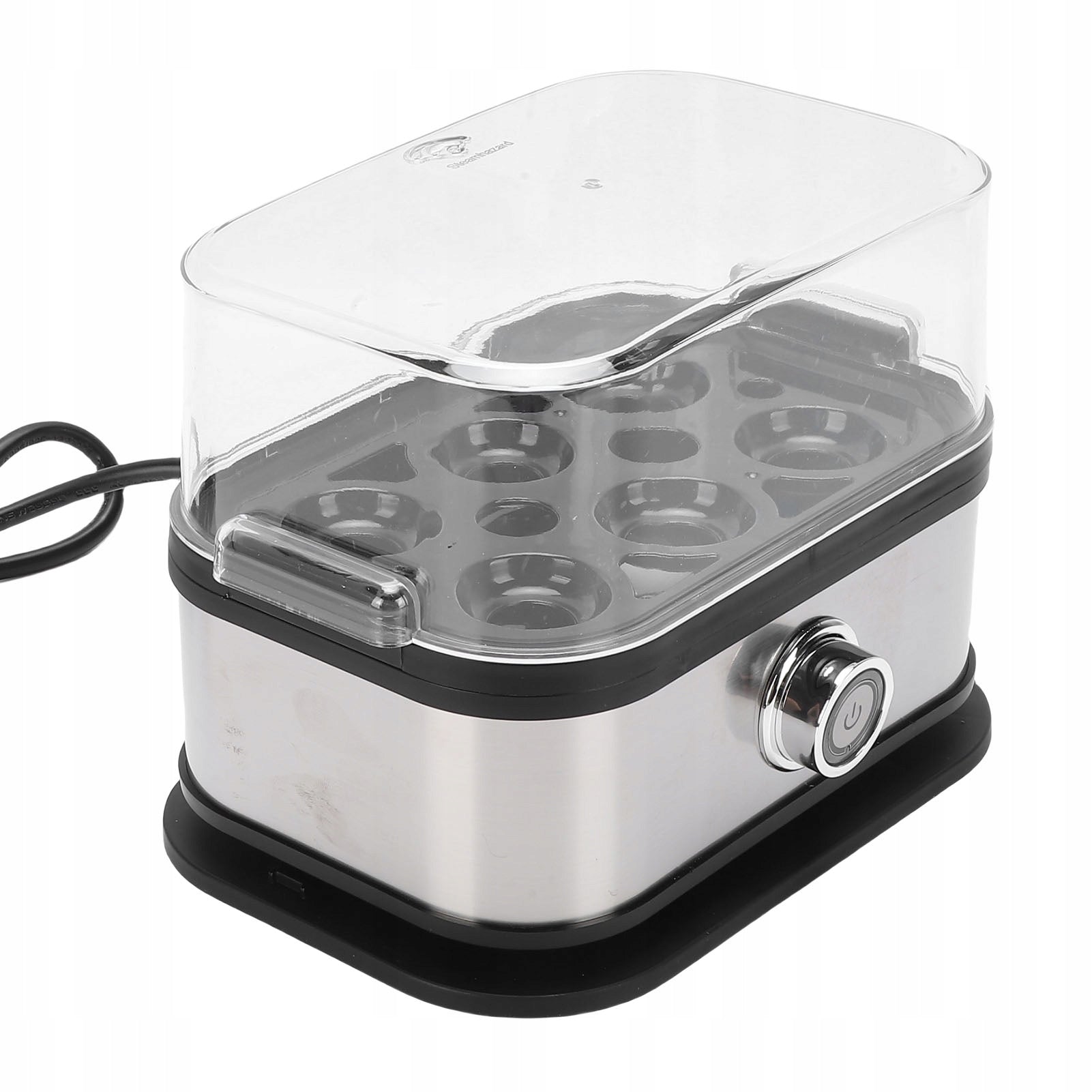 Quick cooker for cooking eggs 200 W, capacity 6 eggs, portable, R2 Dominant color multicolor