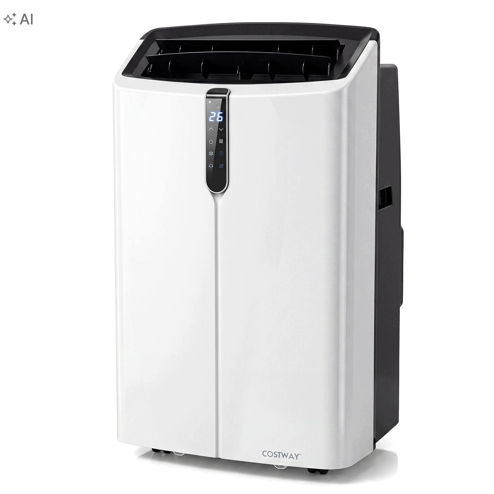 Quiet 12000 BTU Portable Air Conditioner, Cooling/Heating