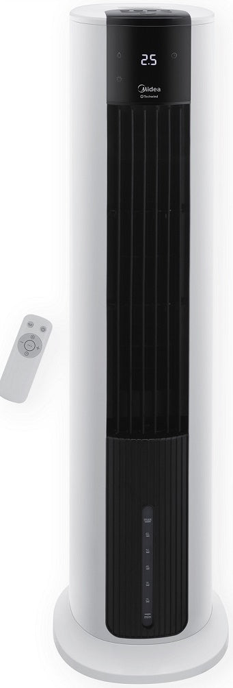 Quiet Water Air Conditioner MIDEA Column Fan 30m2 CLEANS