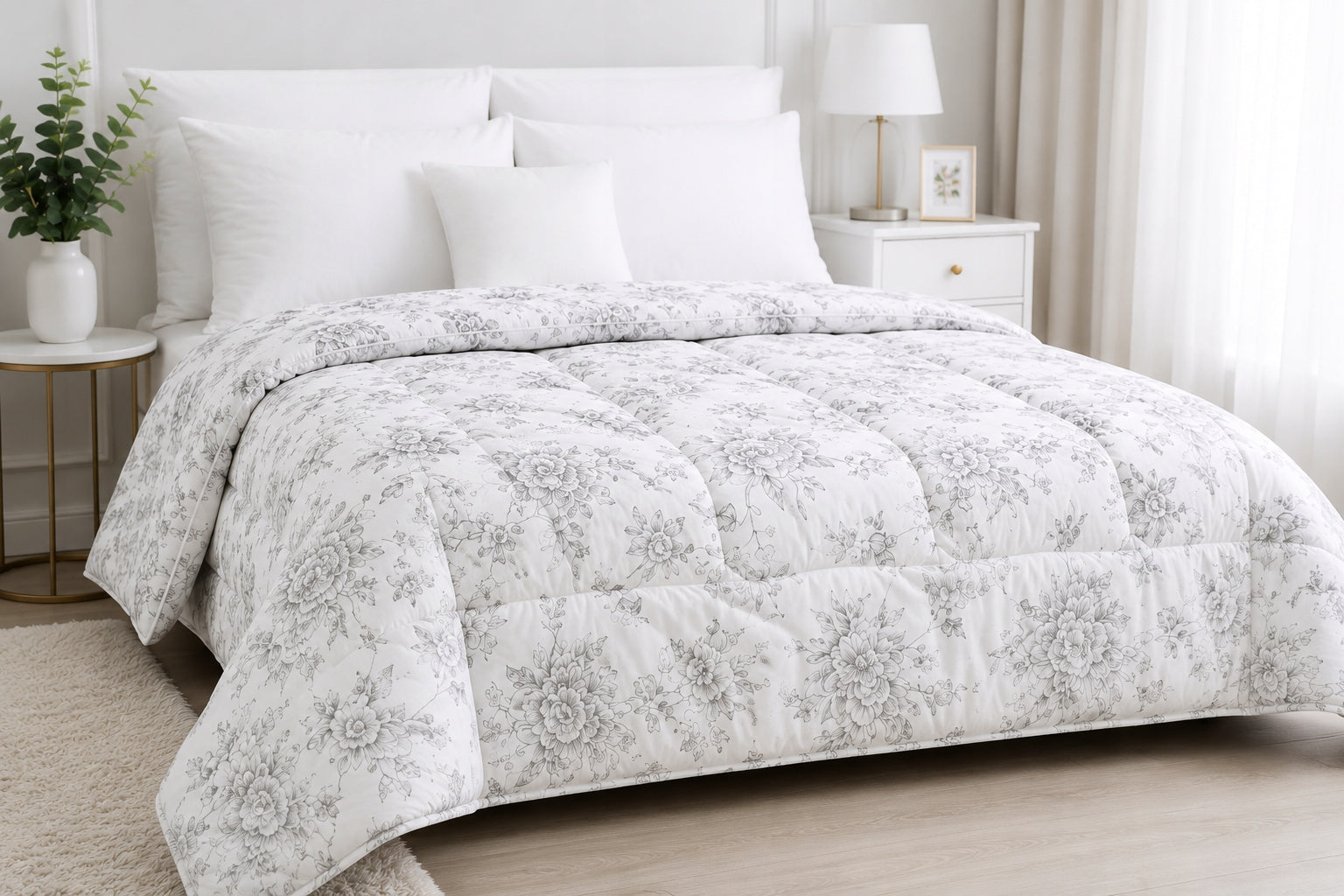 Quilt for the whole year 160x200 Year-round Warm Fluffy Oeko-Tex PL PRODUCT Packaging status original