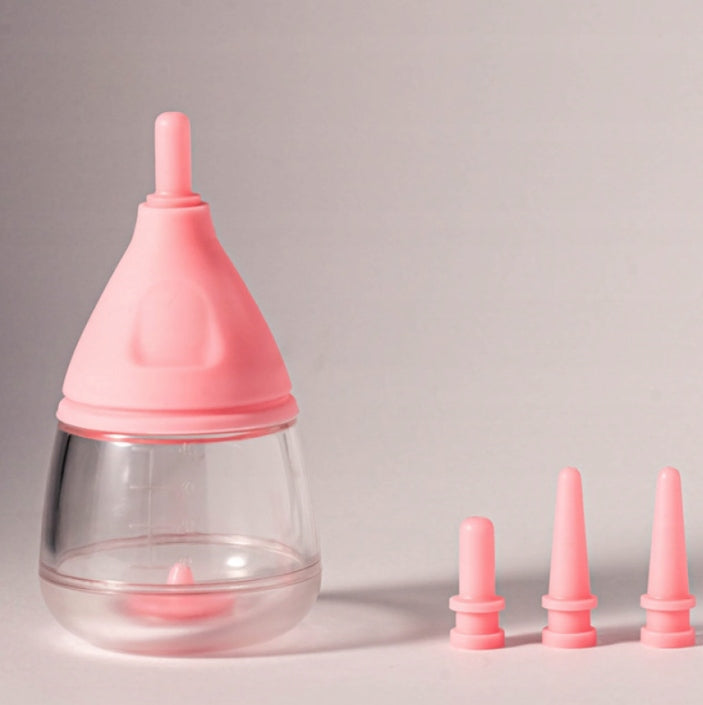 RABBIT PUPPY KITTEN FEEDING BOTTLE + SPARE PACIFIERS SET Manufacturer code BSR