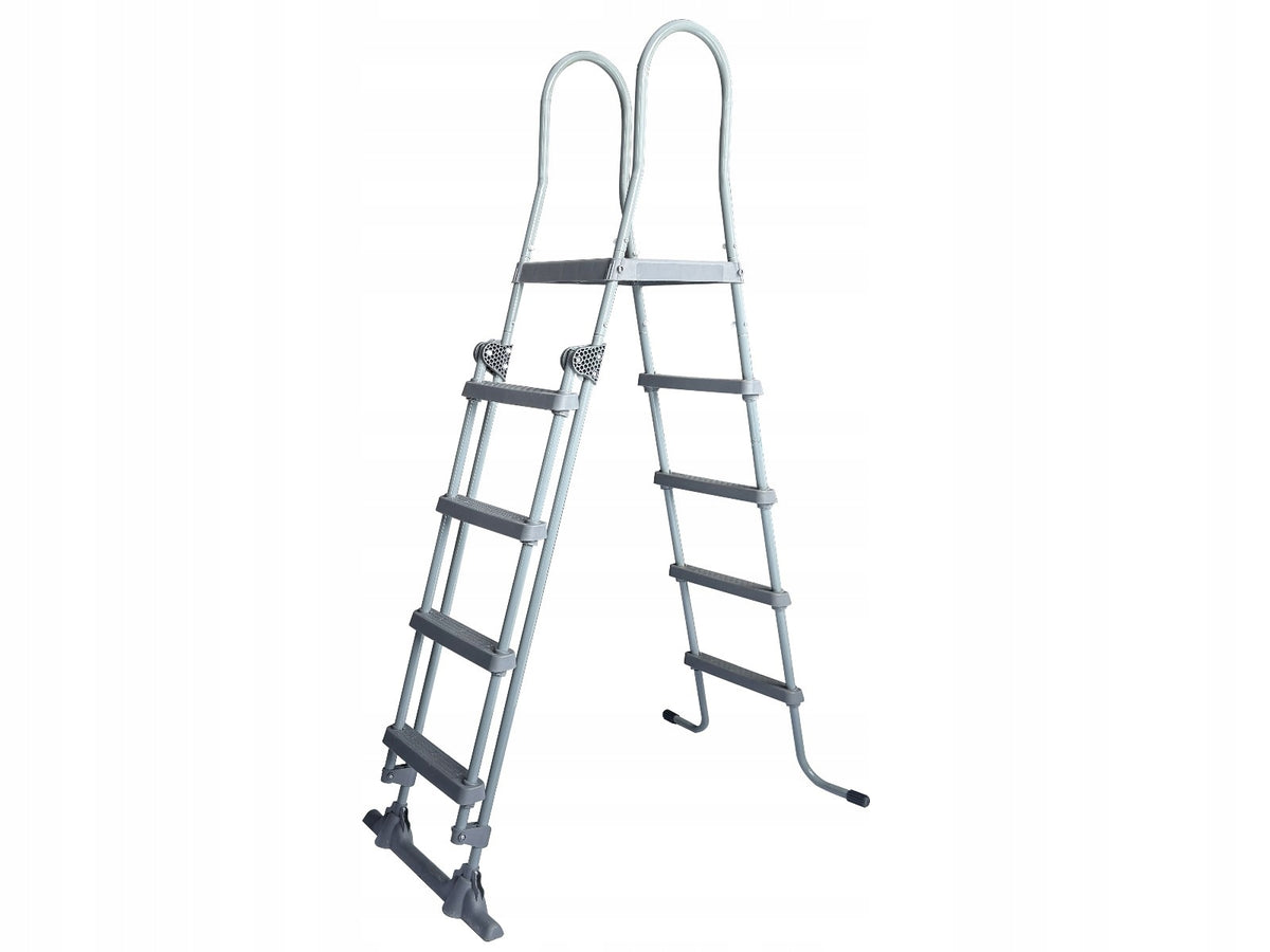 RACK GARDEN POOL 360 x 100CM CORCIANO WITH LADDER AND PUMP Height 100 cm