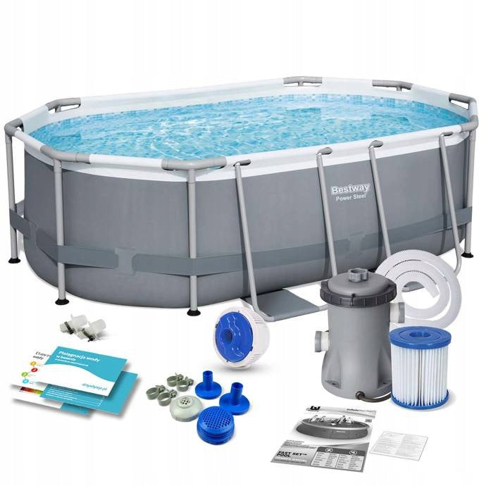 RACK POOL BESTWAY WITH PUMP 200x305x84cm