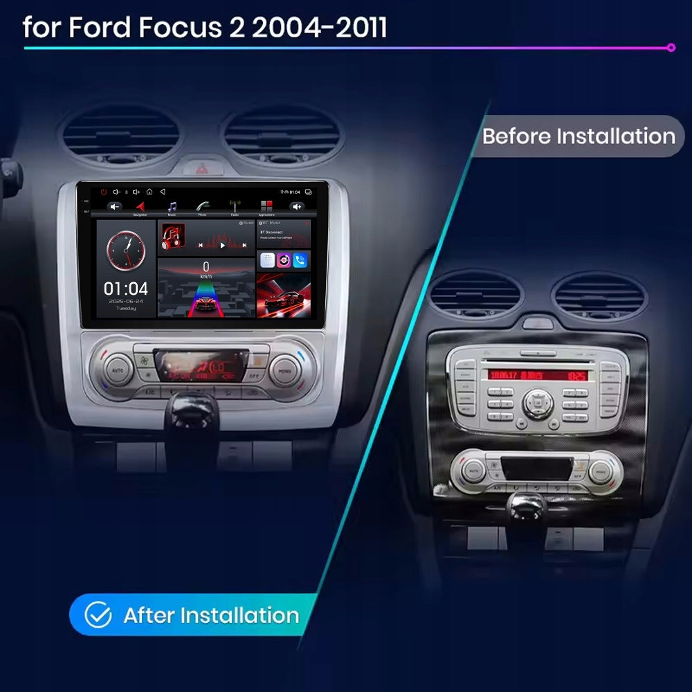 RADIO ANDROID 13 FORD FOCUS MK2 2004-2011 ANDROID AUTO CARPLAY BT 4GB/64GB Brand KOVANDA