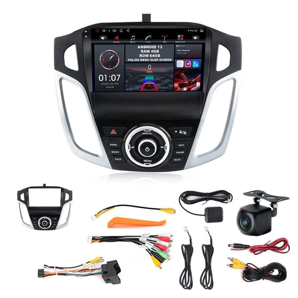 RADIO ANDROID 13 FORD FOCUS MK3 2011-2019 ANDROID AUTO CARPLAY BT 4GB/64GB