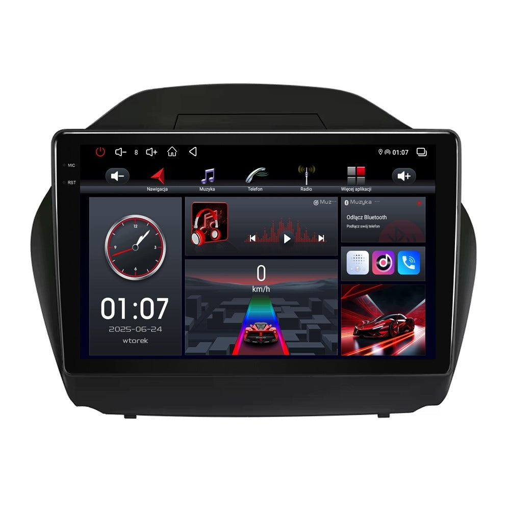 RADIO ANDROID 13 HYUNDAI IX35 2009-2015 ANDROID AUTO CARPLAY WIFI 4GB/64GB Manufacturer code 8581760272422