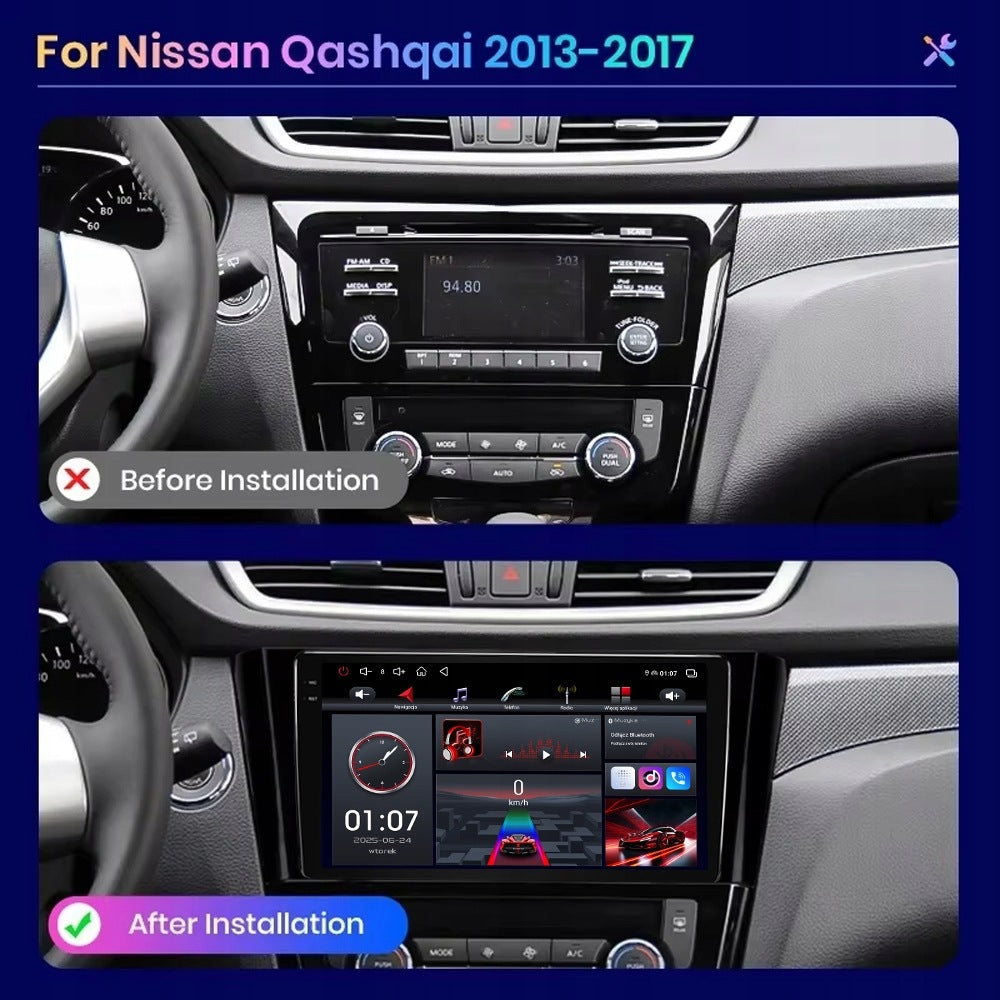RADIO ANDROID 13 NISSAN QASHQAI J11 2013-2017 ANDROID AUTO CARPLAY 4GB/64GB Brand KOVANDA