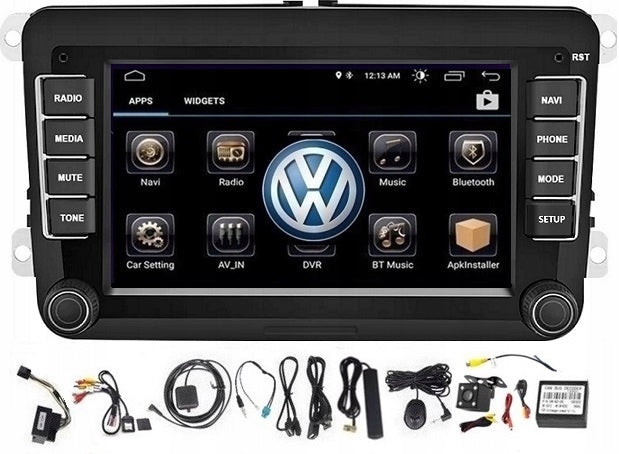 RADIO ANDROID 16 GOLF 5 V 6 VI VW PASSAT B6 B7 TIGUAN TOURAN T5 6 CADDY 8GB
