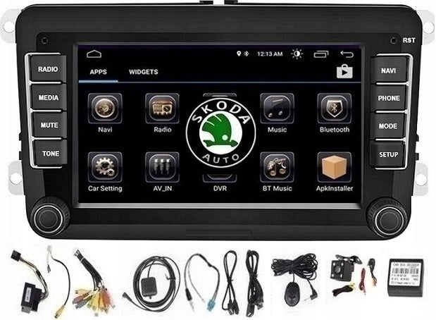RADIO ANDROID 16 GPS SKODA OCTAVIA II SUPERB RAPID ROOMSTER FABIA YETI 4GB