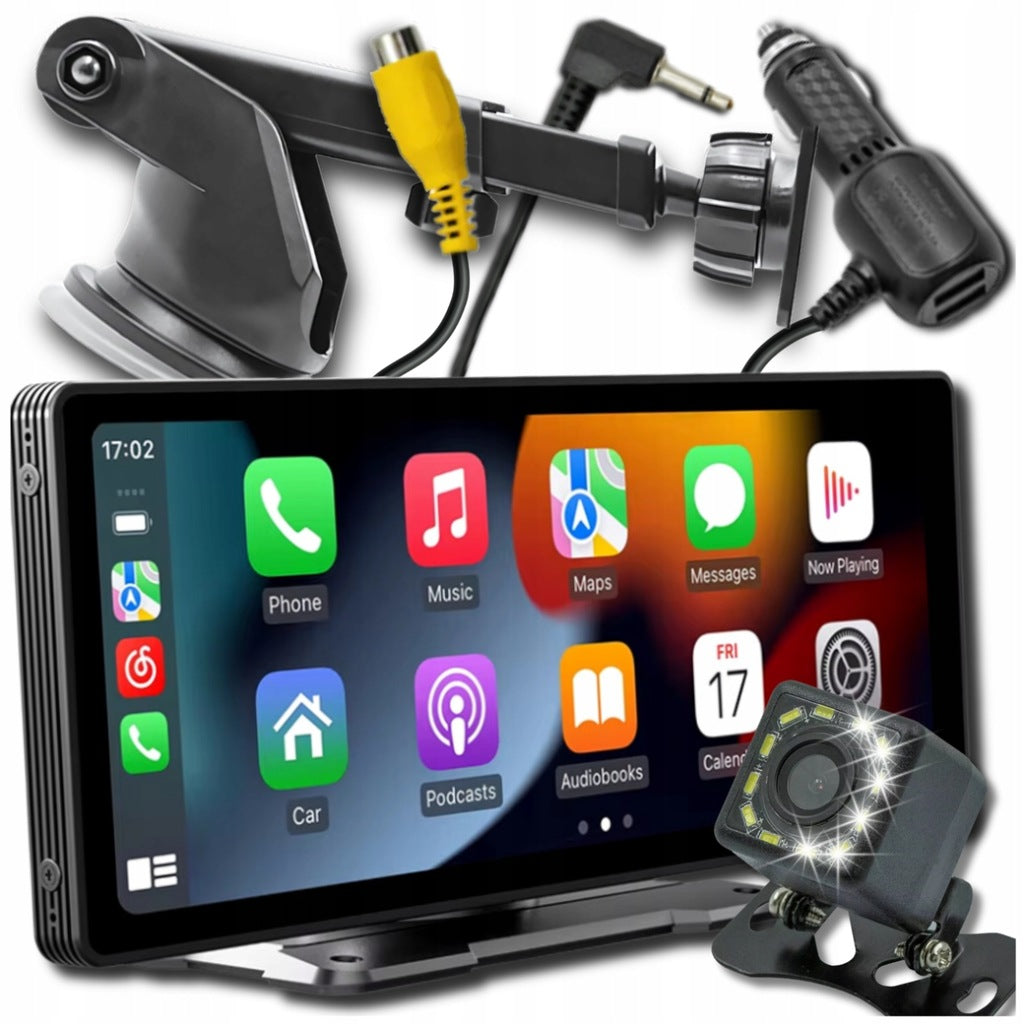RADIO ANDROID CARPLAY CAR NAVIGATION AUTO USB BLUETOOTH WIFI CAMERA Packaging status original