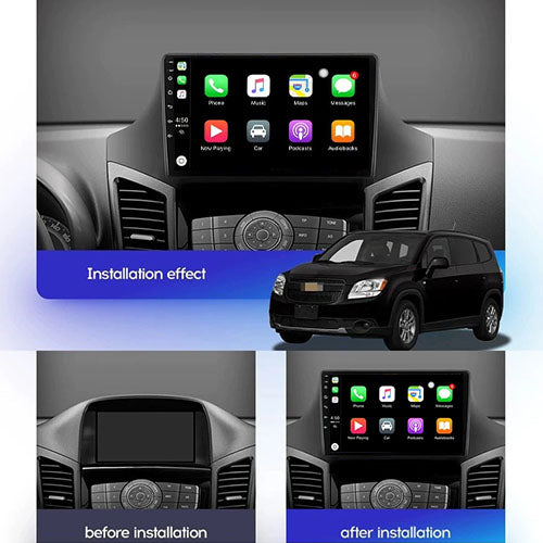 RADIO ANDROID NAVIGATION GPS CHEVROLET ORLANDO 2010-2016 CARPLAY 4GB+64GB Manufacturer code CHEVROLET ORLANDO 2010-2016 4GB+64GB 4GB+64GB