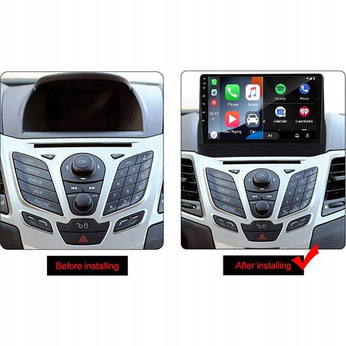 RADIO ANDROID NAVIGATION GPS WIFI FORD FIESTA 2009-2017 CARPLAY 4/64GB Manufacturer code FORD FIESTA 2009-2017 CARPLAY 4/64GB GPS
