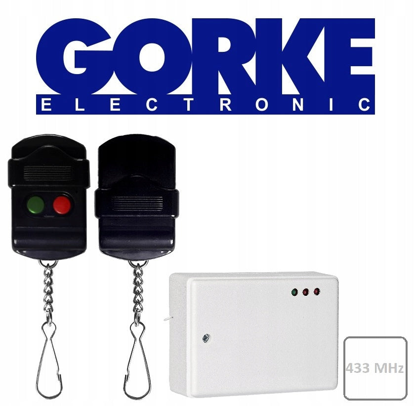 RADIO CONTROL SET RADIOLINE 2-CHANNEL RSU-K02 PUK-152 GORKE 180M