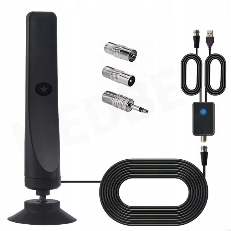 RADIO FM ANTENNA + AMPLIFIER + 4 ADAPTERS FOR CINEMA TOWER RADIO ETC Brand no brand