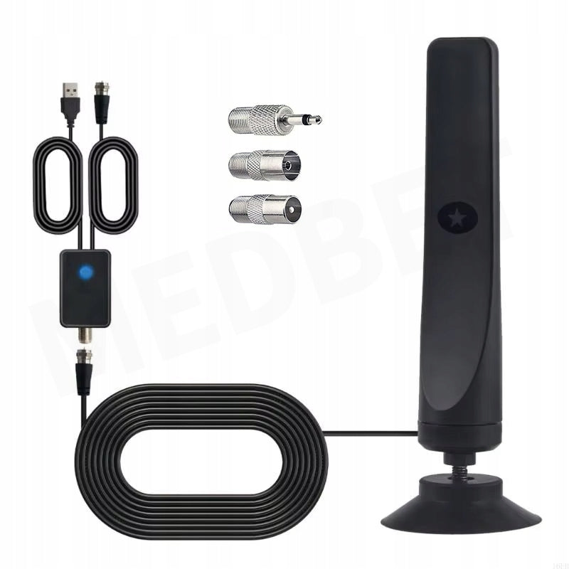 RADIO FM ANTENNA + AMPLIFIER + 4 ADAPTERS FOR CINEMA TOWER RADIO ETC EAN (GTIN) 196696831872
