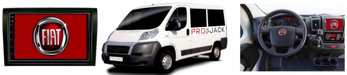 RADIO GPS ANDROID FIAT DUCATO 2006-2015 WIFI USB CARPLAY 2/64GB CAMERA Brand Projack