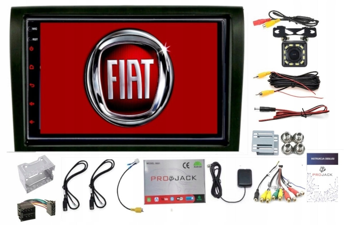 RADIO GPS ANDROID FIAT DUCATO 2006-2015 WIFI USB CARPLAY 2/64GB CAMERA