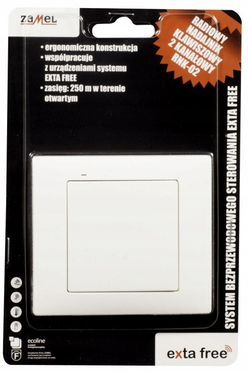 RADIO KEY TRANSMITTER 2-CHANNEL TYPE: RNK-02 Manufacturer code EXF10000024