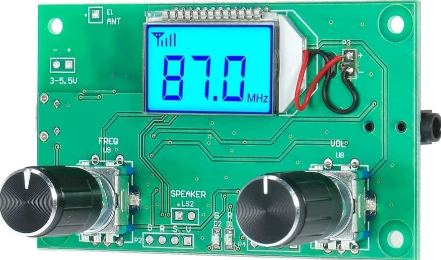 RADIO MODULE FM STEREO DIGITAL DISPLAY DSP RECEIVER SOUND DURABLE