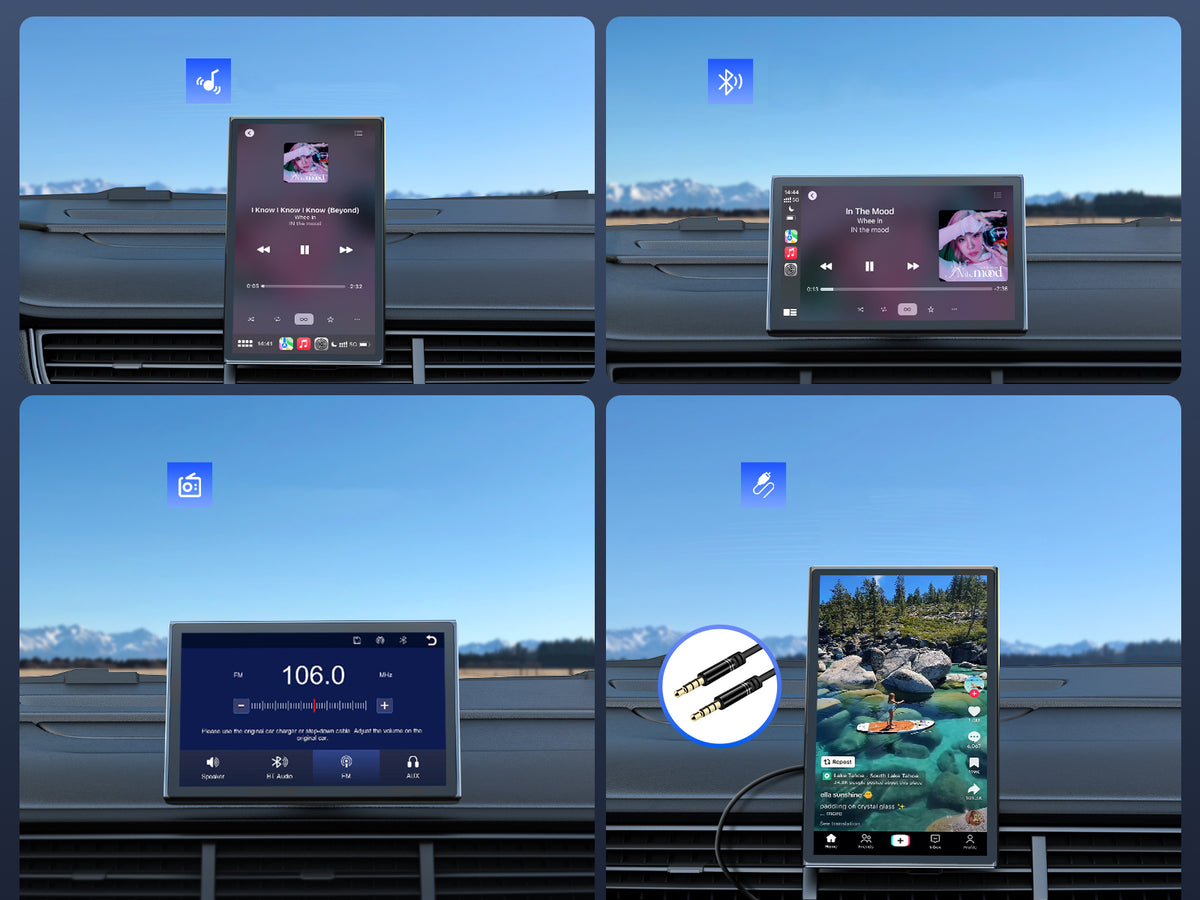 RADIO MULTIMEDIA STATION MONITOR ANDROID AUTO APPLE CARPLAY 7" GPS OTA Manufacturer code Avylet RC08 64GB