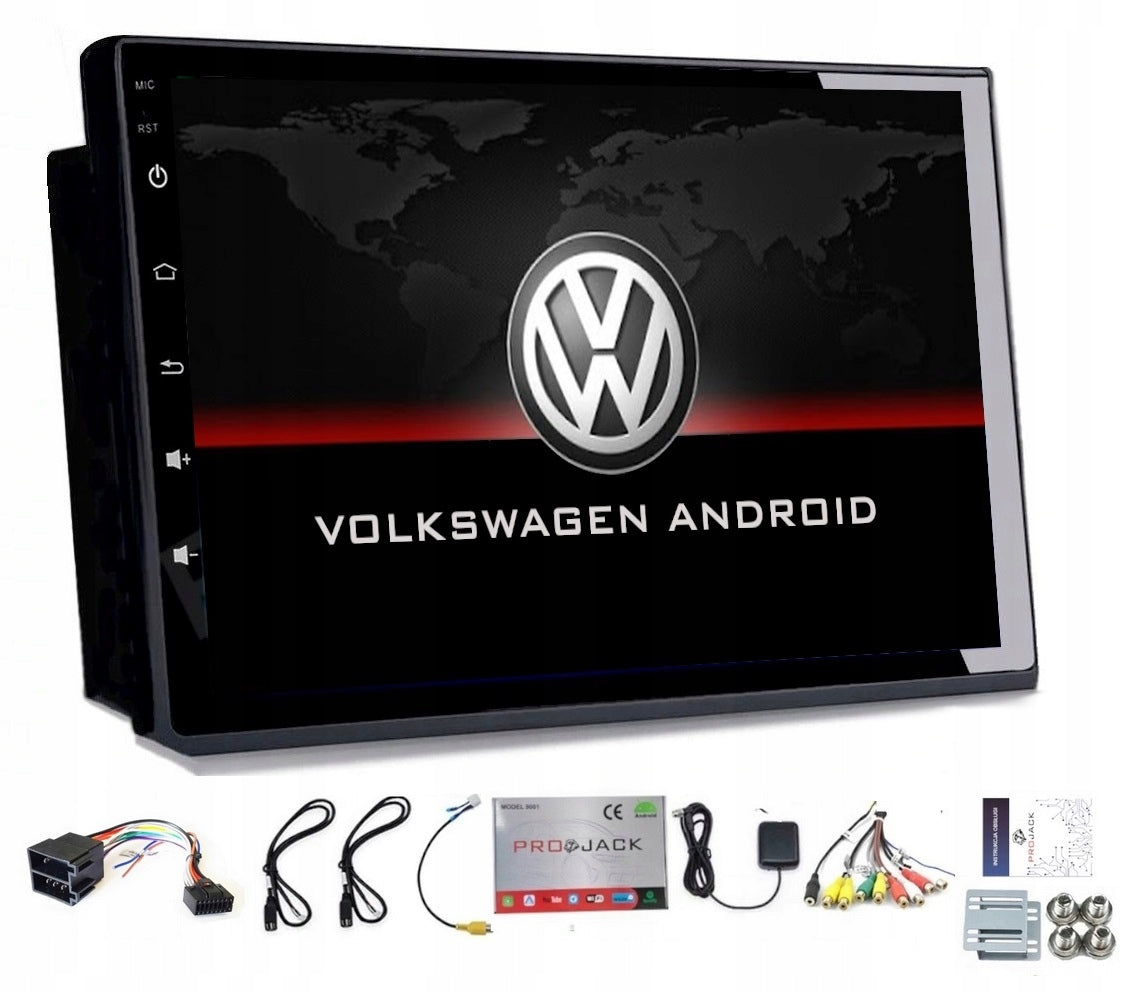 RADIO NAVIGATION 2 DIN VW PASSAT B5 GOLF 4 POLO 4 VW T5 CARPLAY 2/64GB Manufacturer code 2712