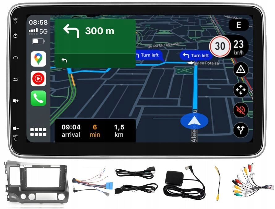RADIO NAVIGATION ANDROID HONDA CIVIC SEDAN 2006-2012 WIFI CARPLAY 2GB 64GB