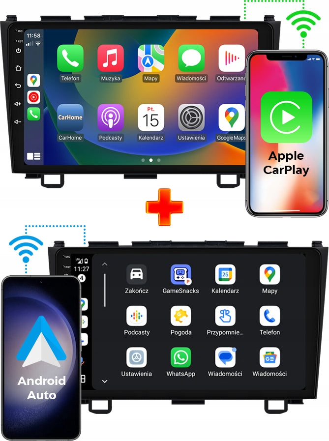 RADIO NAVIGATION ANDROID RS-305 Honda CR-V III 2006-2012 2GB 9" Manufacturer code RS-305 Honda CR-V III 2006-2012