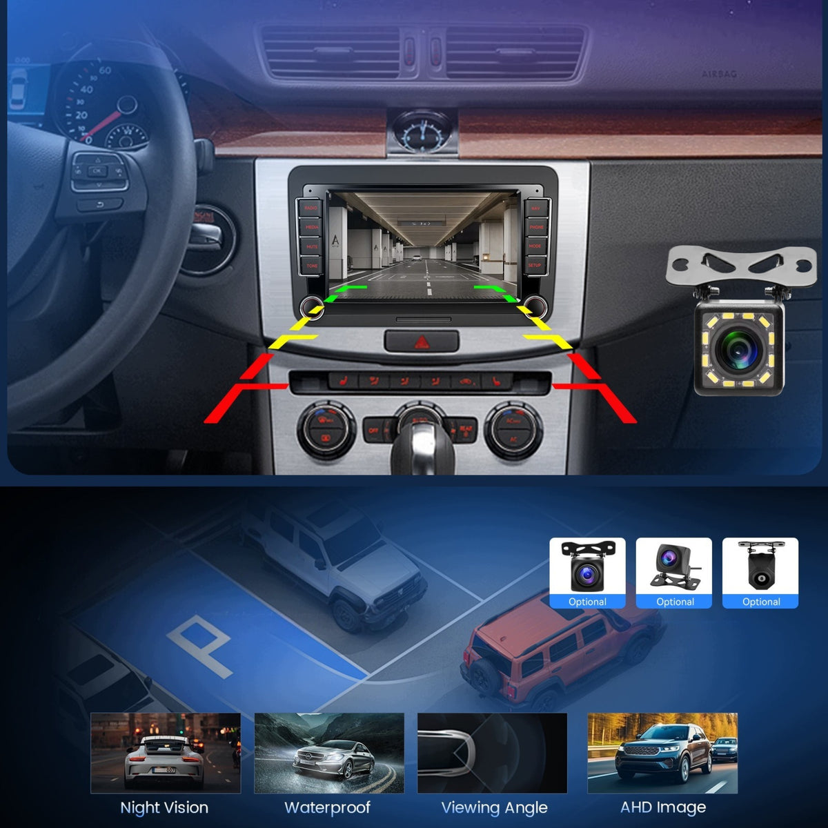 RADIO NAVIGATION Android Auto CarPlay VW PASSAT B6 B7 GOLF 5 6 VI SKODA SEAT Manufacturer code RADIO CARPLAY WIFI BLUETOOTH NAWIGACJA DO VW