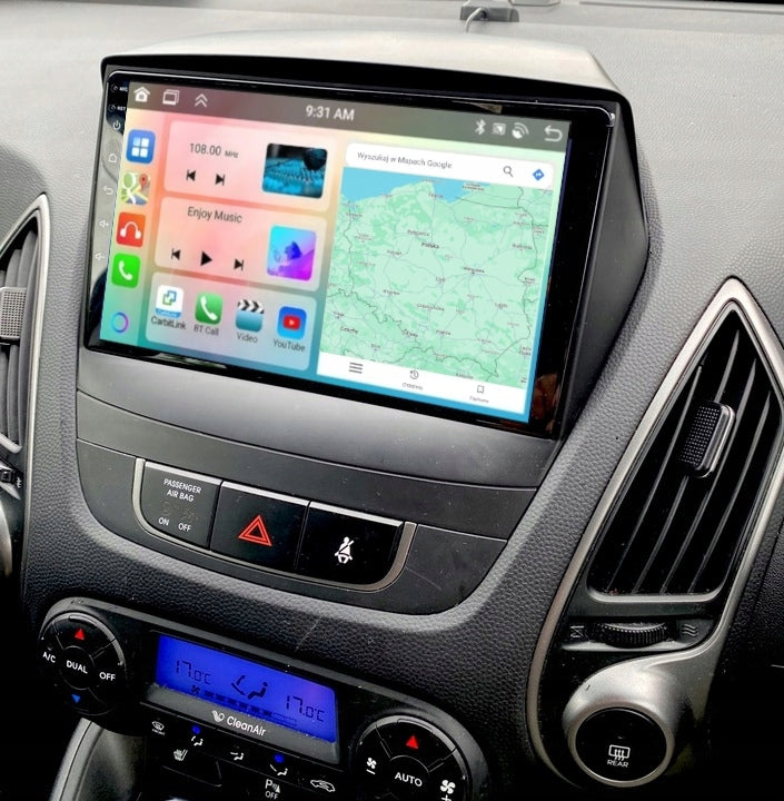 RADIO NAVIGATION GPS ANDROID HYUNDAI IX35 2009-2015 CARPLAY WIFI 4GB 64GB Manufacturer code Q9 10001 352/782