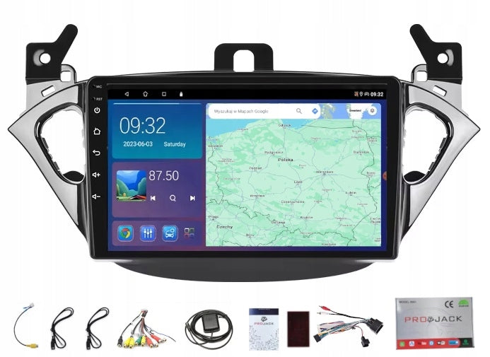 RADIO NAVIGATION GPS OPEL CORSA E 2015-2019 WIFI CARPLAY USB 4GB 64GB