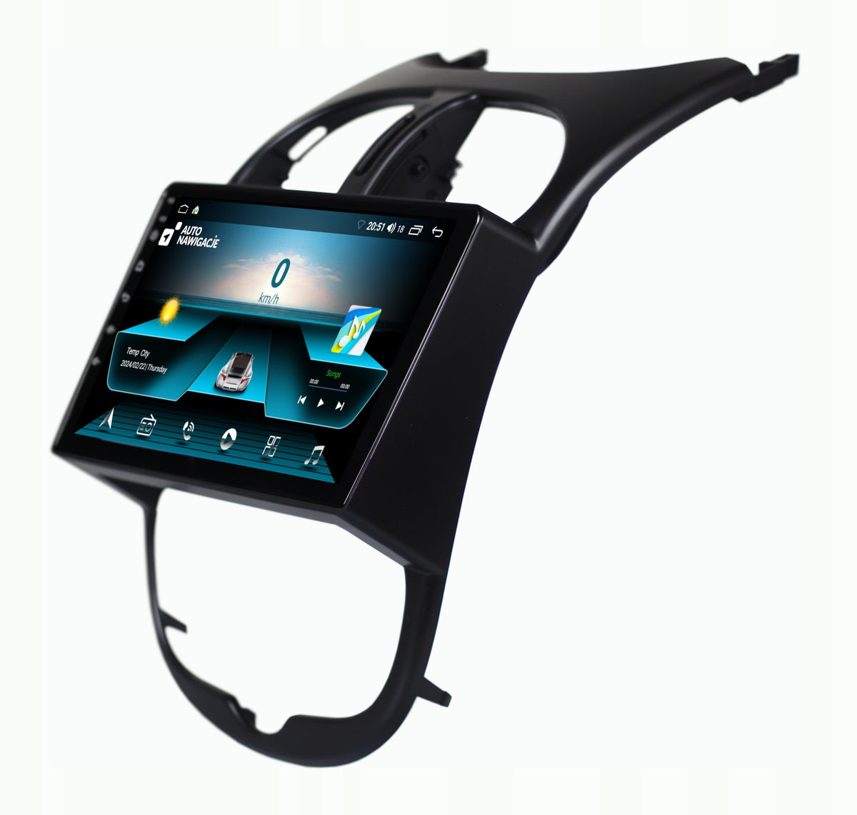 RADIO NAVIGATION GPS PEUGEOT 206/CC/SW ANDROID Kind accessory