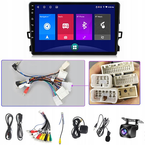 RADIO NAVIGATION TOYOTA AURIS 2006-2012 ANDROID AUTO CARPLAY 4GB 64GB Manufacturer code TOYOTA AURIS 2006-2012 ANDROID RADIO 4+64GB