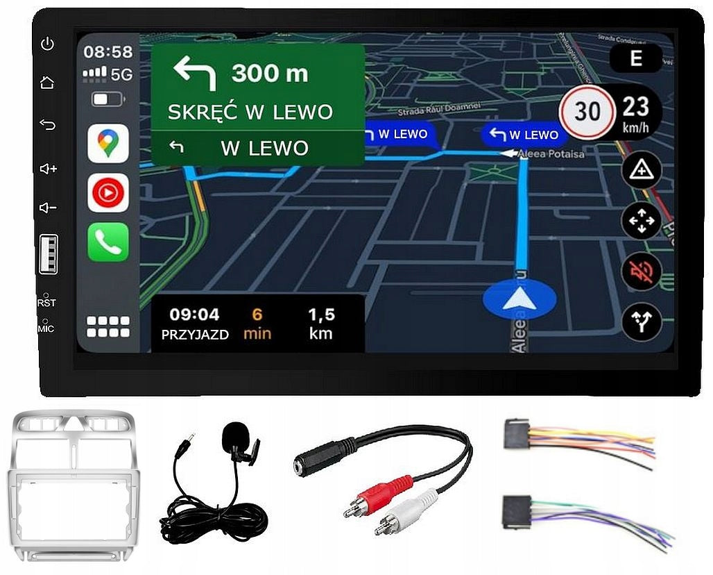 RADIO PEUGEOT 307 2001-2005 ANDROID-AUTO CARPLAY USB MP3 BLUETOOTH