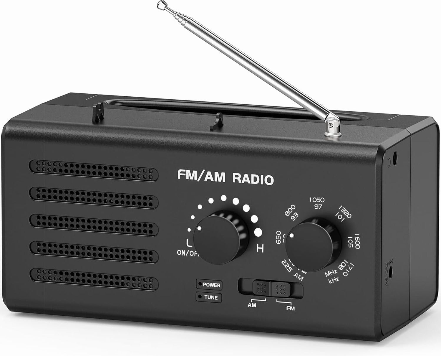 RADIO PORTABLE MINI ANALOG AM FM RECEIVER COMPACT POWERFUL SOUND