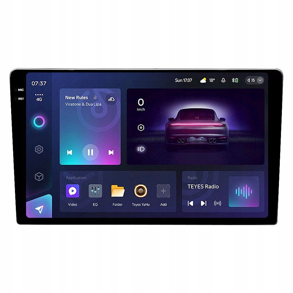 RADIO QLed GPS ANDROID CarPlay BT TEYES CC3 2k 4+64 Gb 10"