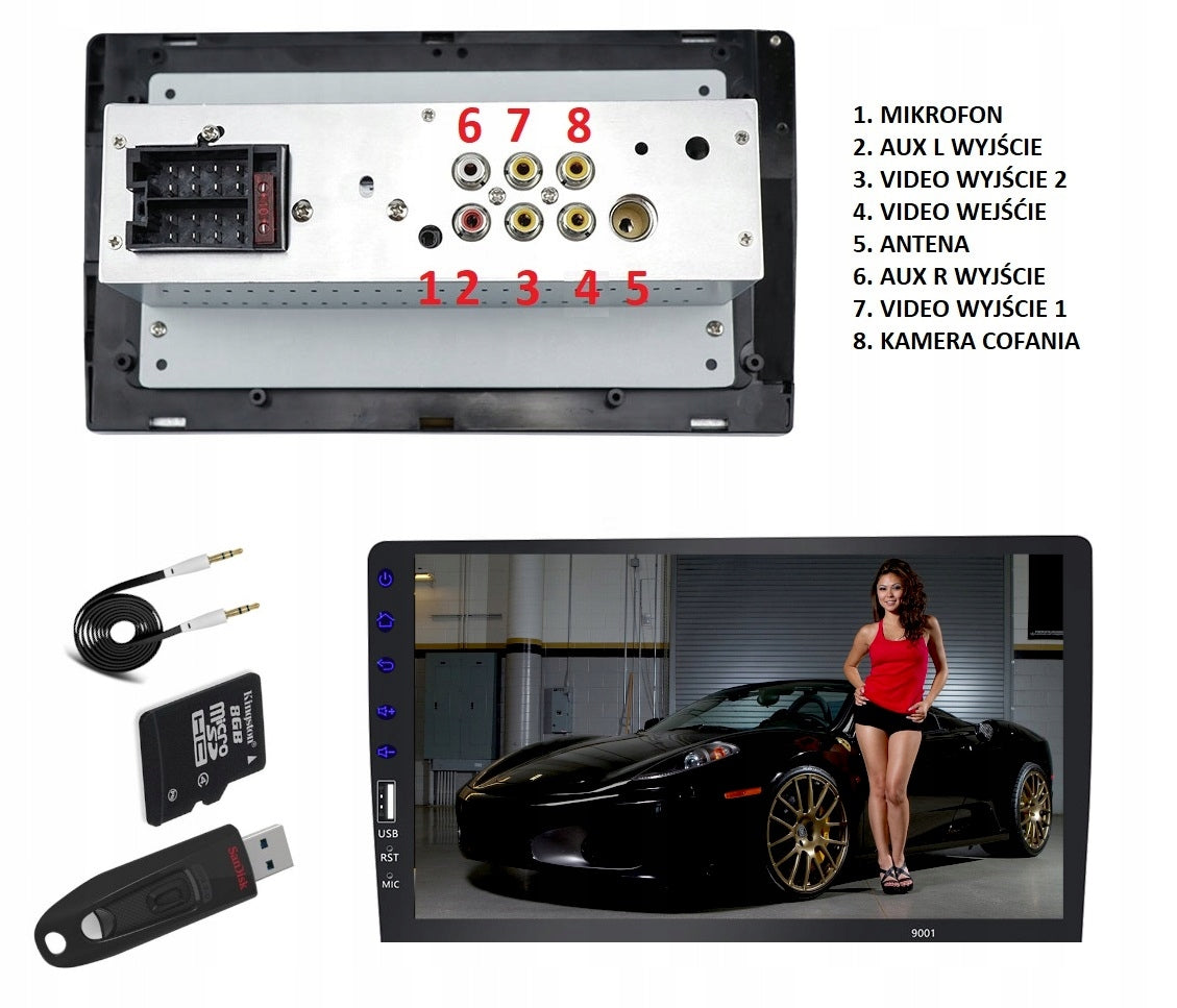 RADIO SEAT LEON 2004-2012 ANDROID-AUTO CARPLAY USB MP3 MP5 BLUETOOTH Manufacturer code 593/567