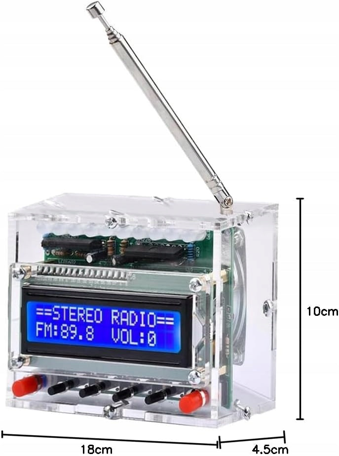 RADIO SET DIY ZROB IS THE SAME DIGITAL RADIO MODUL LCD LED USB 87-108MHZ Manufacturer code 5908107579489
