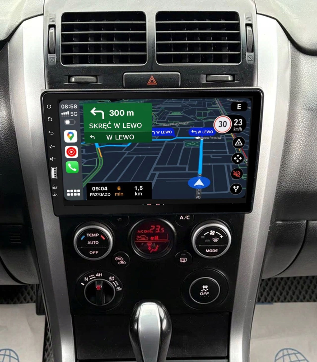 RADIO SUZUKI GRAND VITARA 2005-2014 ANDROID-AUTO CARPLAY USB MP3 BLUETOOTH Manufacturer code 204/567