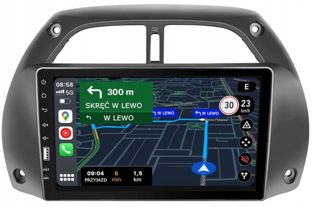 RADIO TOYOTA RAV 4 2001-2006 ANDROID-AUTO CARPLAY USB MP3 BLUETOOTH