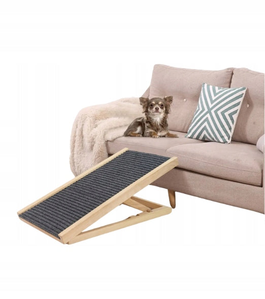 RAMP STAIRCASE FOLDING PLATFORM FOR CAT DOG ENTRY ADJUSTMENT 4 DEGREES Brand Zaxer