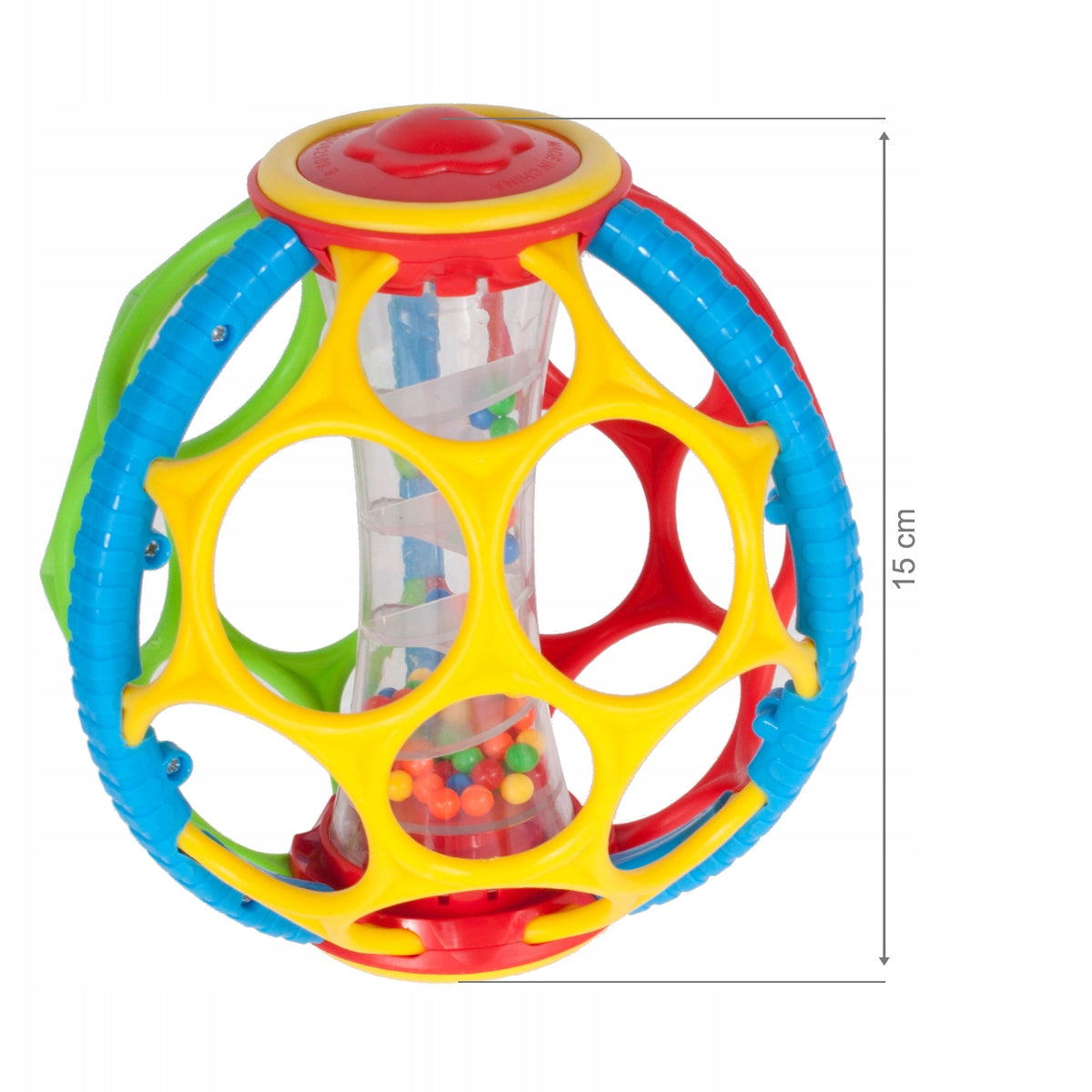 RATTLE WITH BALLS SOFT COLORFUL BALL FOR TODDLER SENSORY Packaging status original