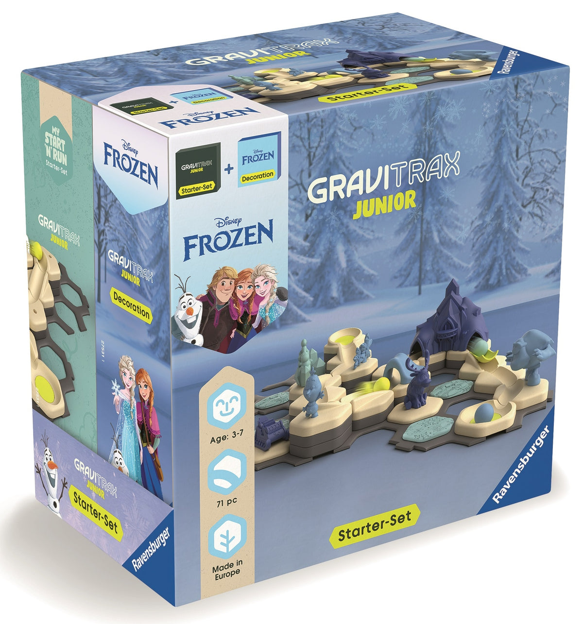 RAVENSBURGER GraviTrax Junior Bundle:Start+Disney Kit Kid's age 3＋ years