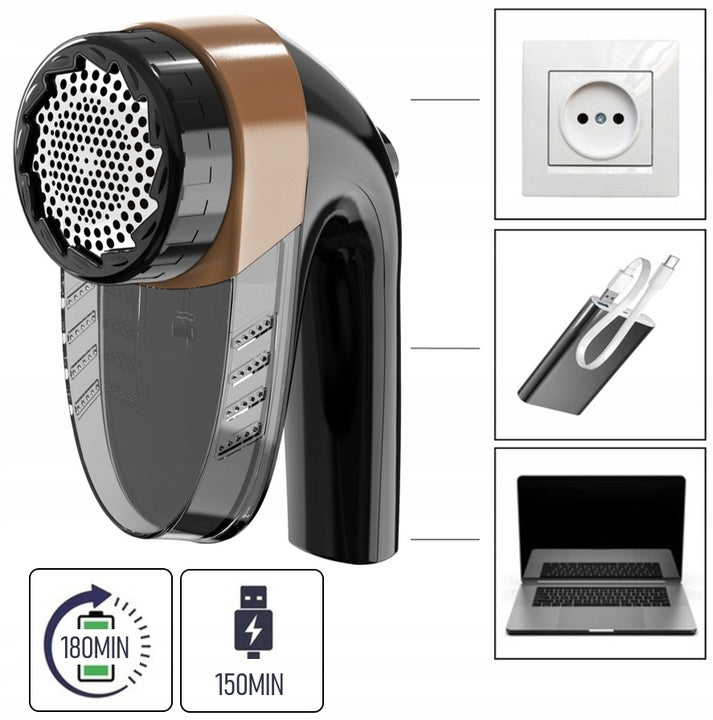 RAZOR CLOTHES SHAVER CORDLESS LED DISPLAY Brand Zilan