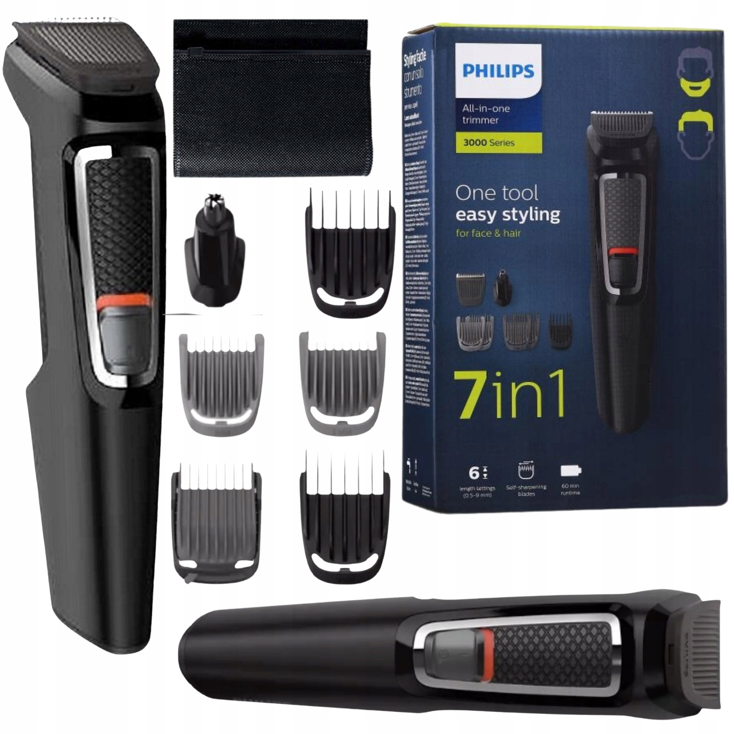 RAZOR PHILIPS 6IN1 HAIR AND BEARD TRIMMER