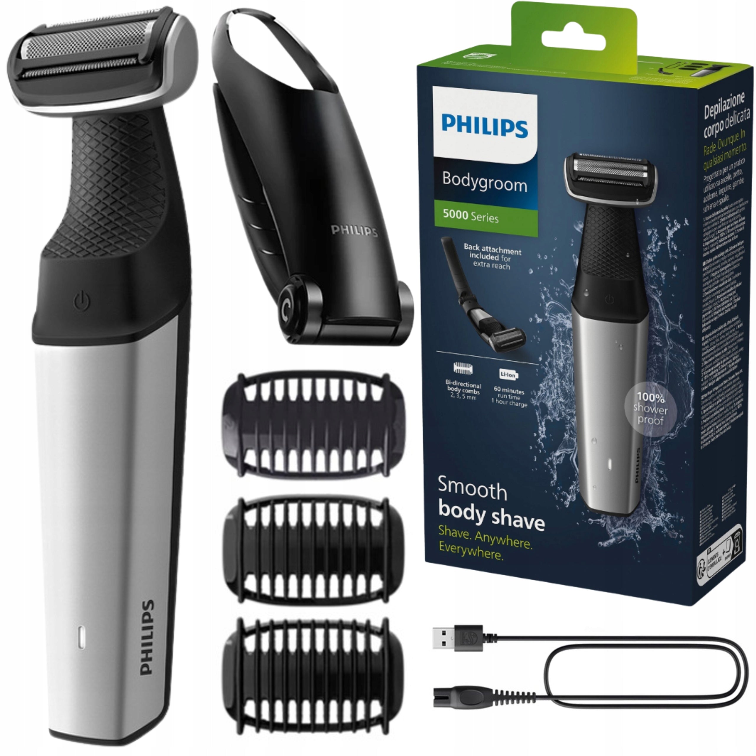 RAZOR PHILIPS CORDLESS SHAVER BG5021