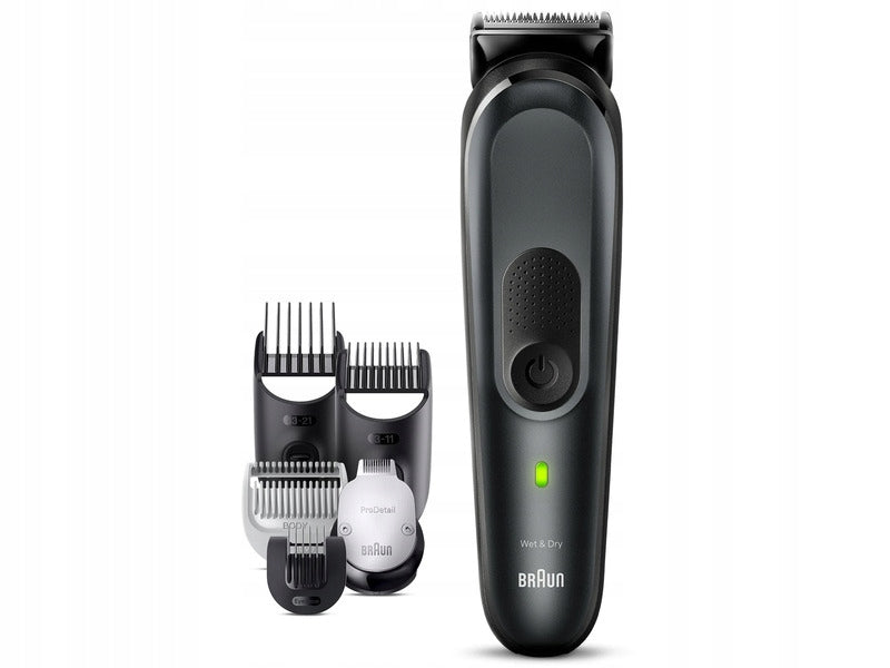 RAZOR TRIMMER SHAVER BRAUN 7 MGK7491 + CASE STYLING KIT 17 IN 1 Packaging status original
